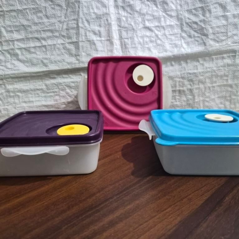 Crystalwave goody box rantang kotak Tupperware second