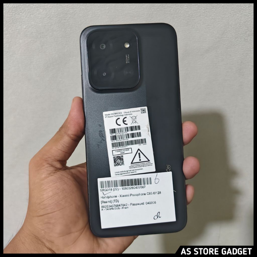 Poco C85 6/128 Second Handphone