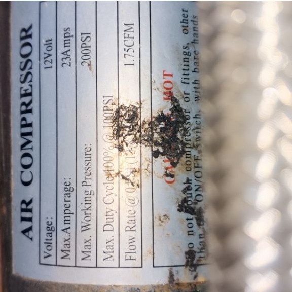 kompresor airsus second 12V