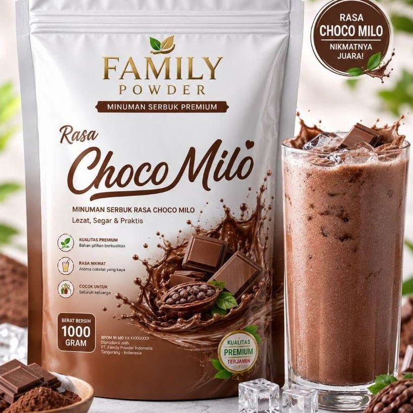 Bubuk Minuman Rasa Choco Milo 1Kg/Powder Minuman Rasa Choco Milo 1Kg