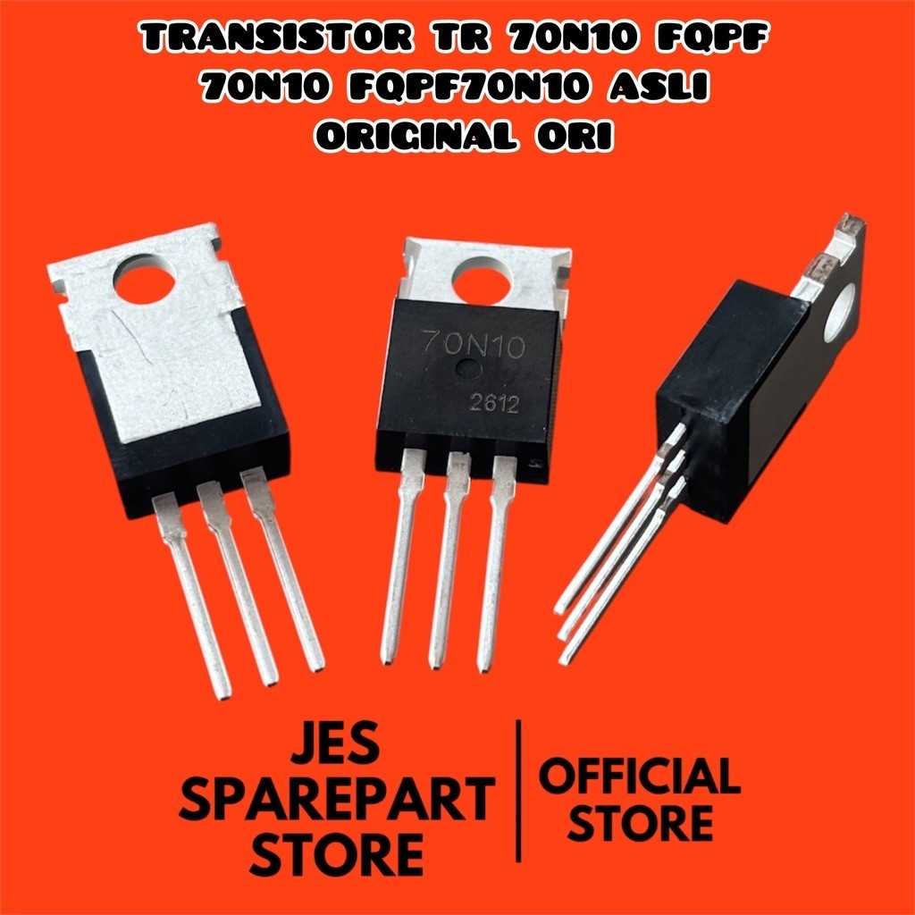 TRANSISTOR TR 70N10 FQPF 70N10 FQPF70N10 ASLI ORIGINAL ORI