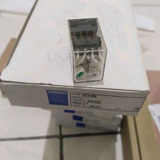 RELAY OMRON MY4N 220VAC RELAY OMRON MY4N 24VDC RELAY OMRON MY4N 12VDC HEMAT