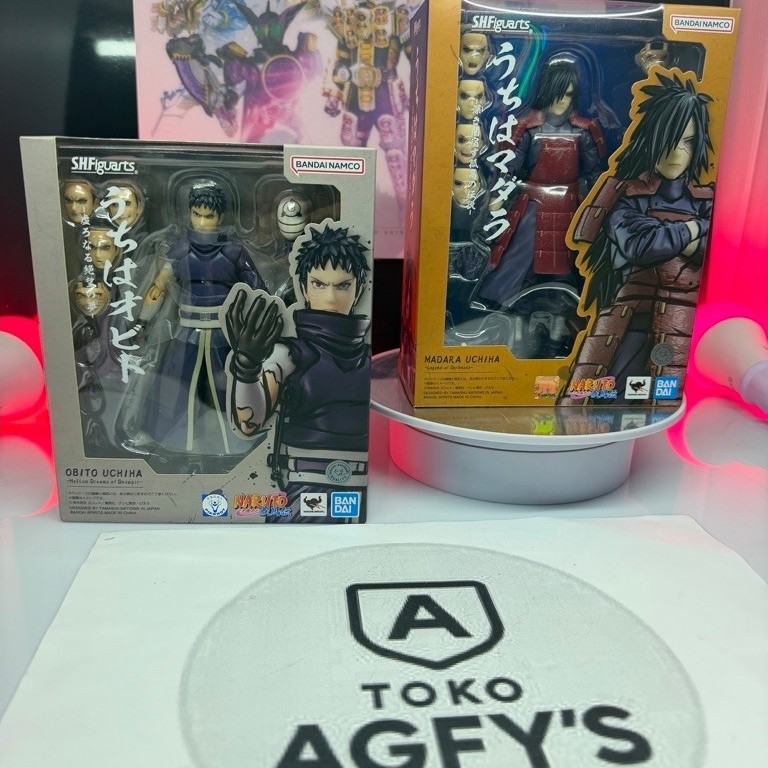 SHF Uchiha Madara & Obito Uchiha - Original