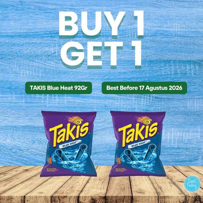 Takis Tortilla Chips 92g - 4 Varian Rasa Pedas & Intense: Fuego, Intense Nacho, Blue Heat, Dragon Sw