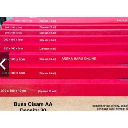 HARGA DISC - Busa Spon Sponge Cisam AA Kasur, Sofa, Jok, Matras, Matrass,
