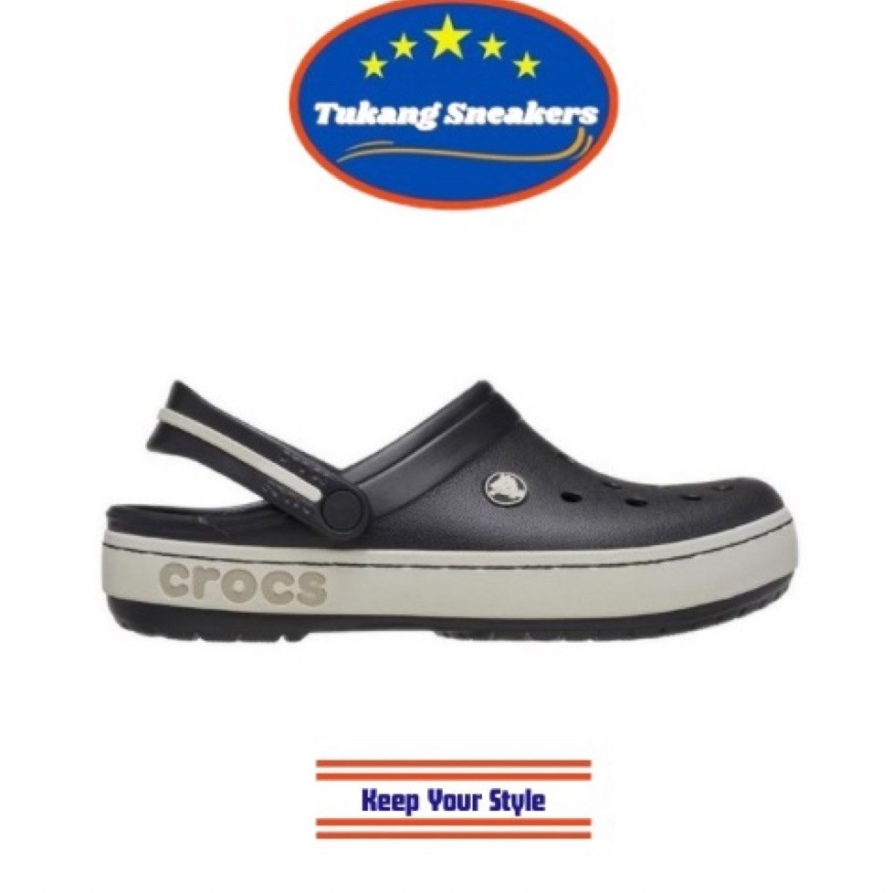 Sepatu Sandal Unisex Crocs Crocband Heritage Clog Black CCR213224001