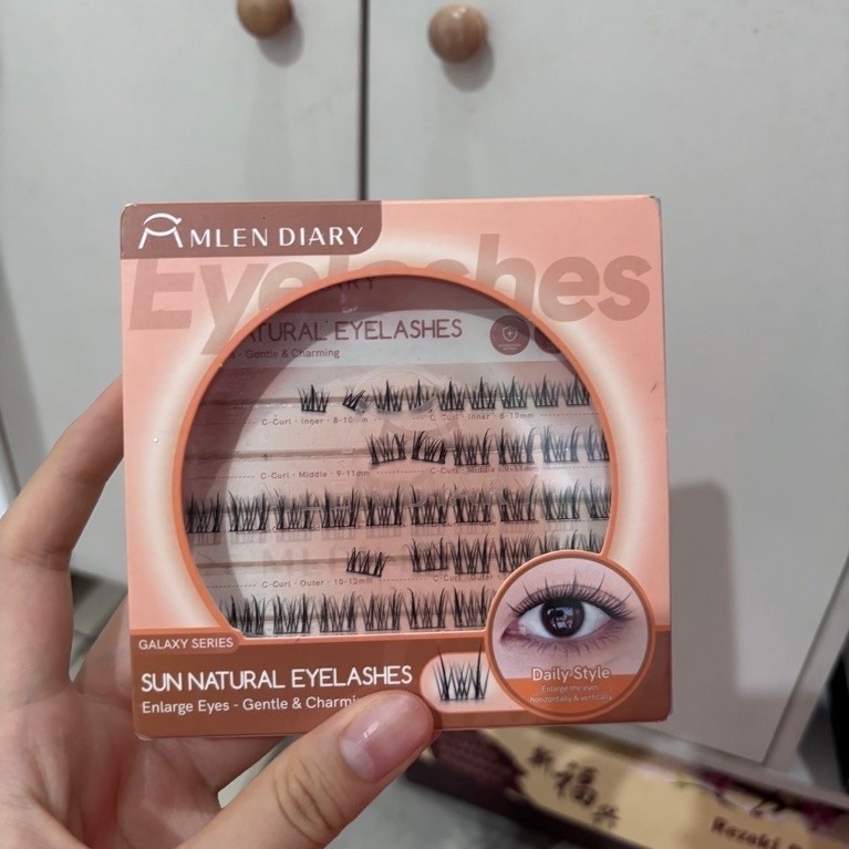 Mlen diary sun natural eyelashesm