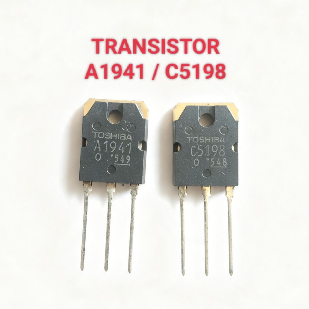 Satu Pasang Transistor Toshiba TR A1941 C5198 A 1941 C 5198 Nomer Satu