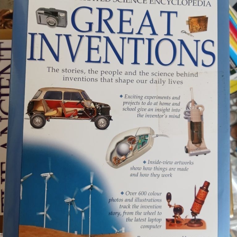 THE ILLUSTRATED SCIENCE ENCYCLOPEDIA GREAT INVENTIONS
