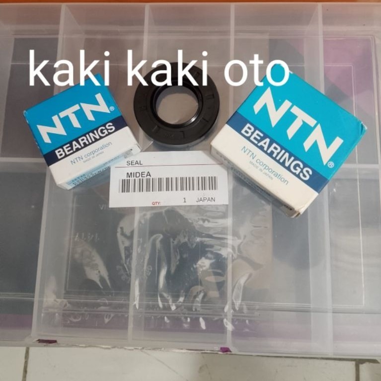 Sil Bearing kit lahar bering set seal bearing mesin cuci Midea 6,5kg mfs75 s804 mfs75-s804 mfs75s804