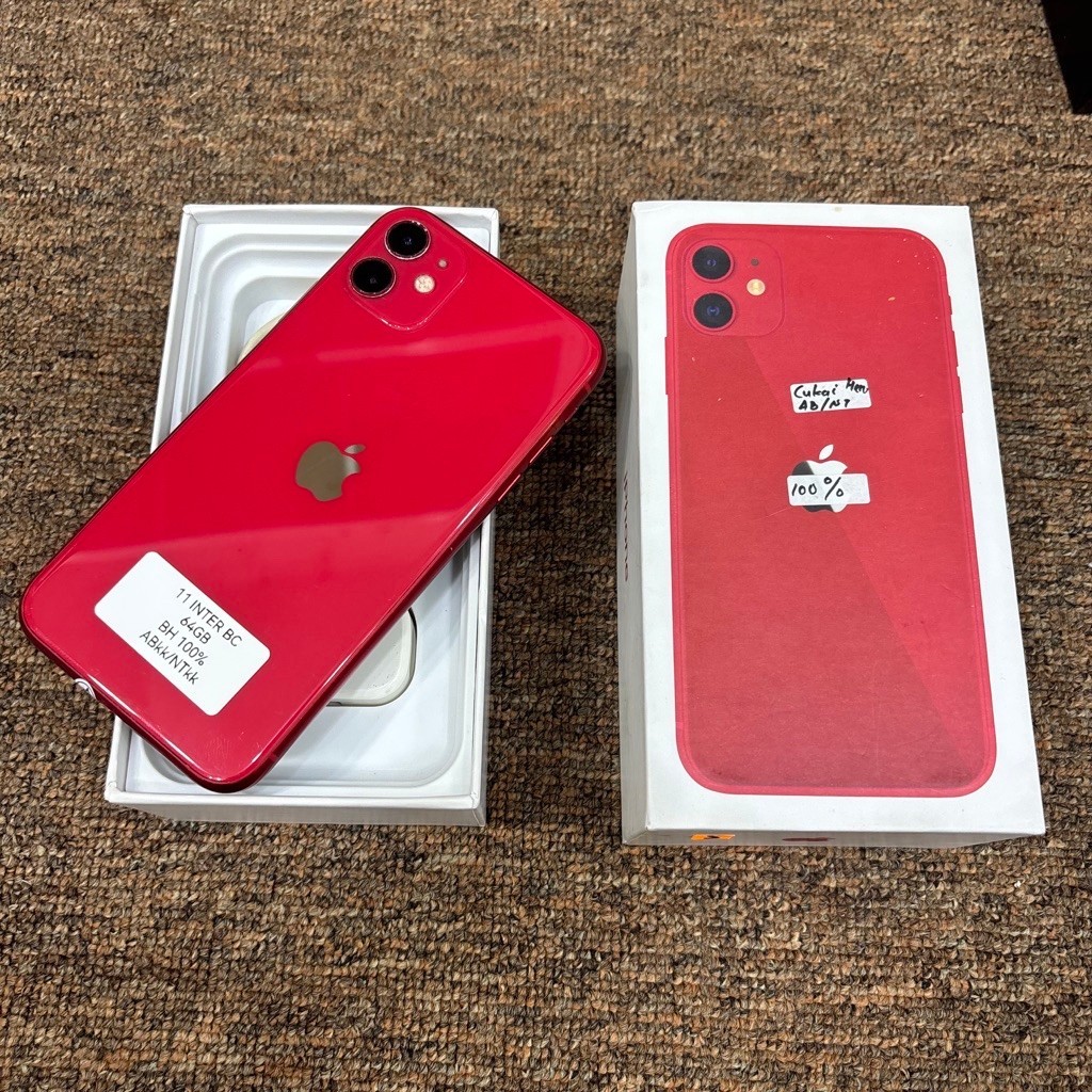 iphone 11 inter beacukai 64gb second original