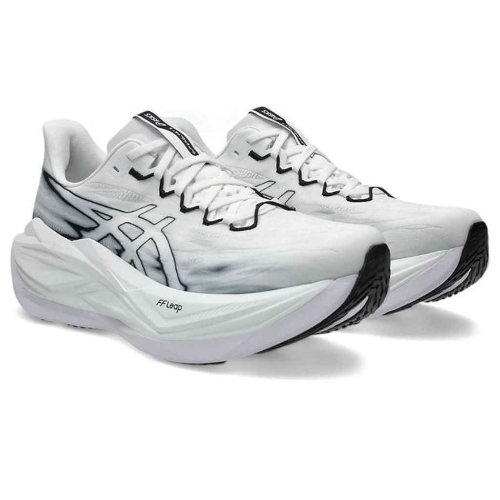 Sepatu Running Pria Asics Superblast 3 White/Black