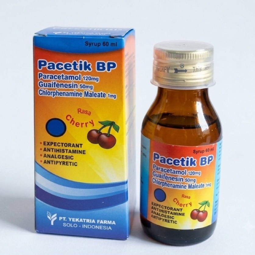 Pacetik BP Syrup Batuk Pilek 55 ml