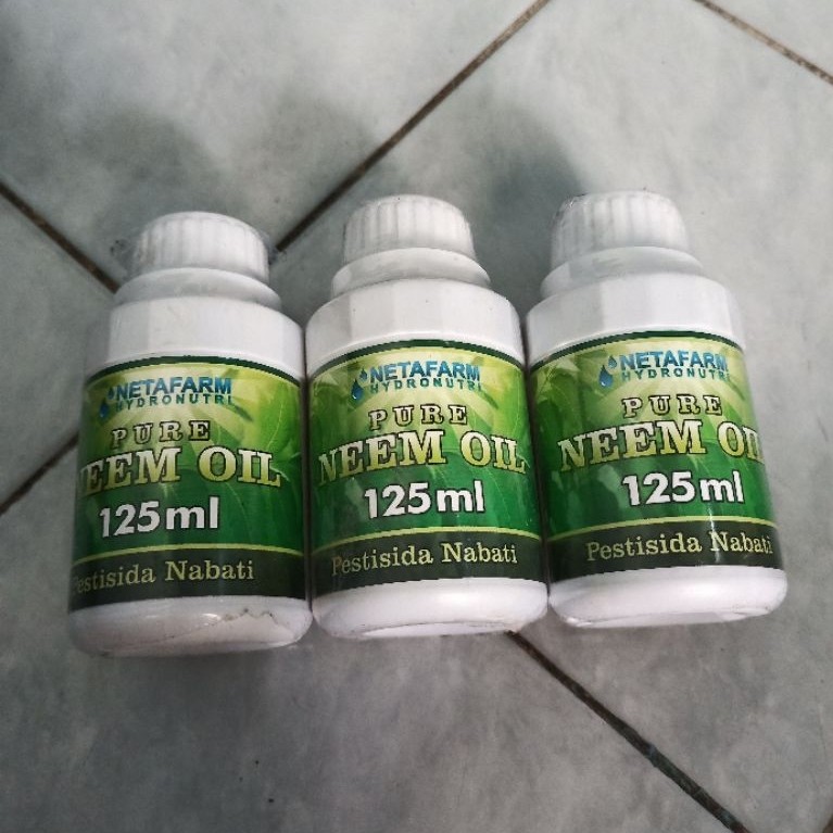 Pestisida / Fungisida / Insektisida Organik Pure Neem Oil - 125ml / Neem Oil