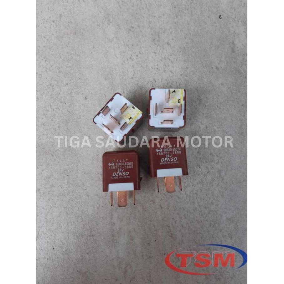 RELAY LAMPU BESAR DENSO 24V KAKI 5 156700-3890 DISKON