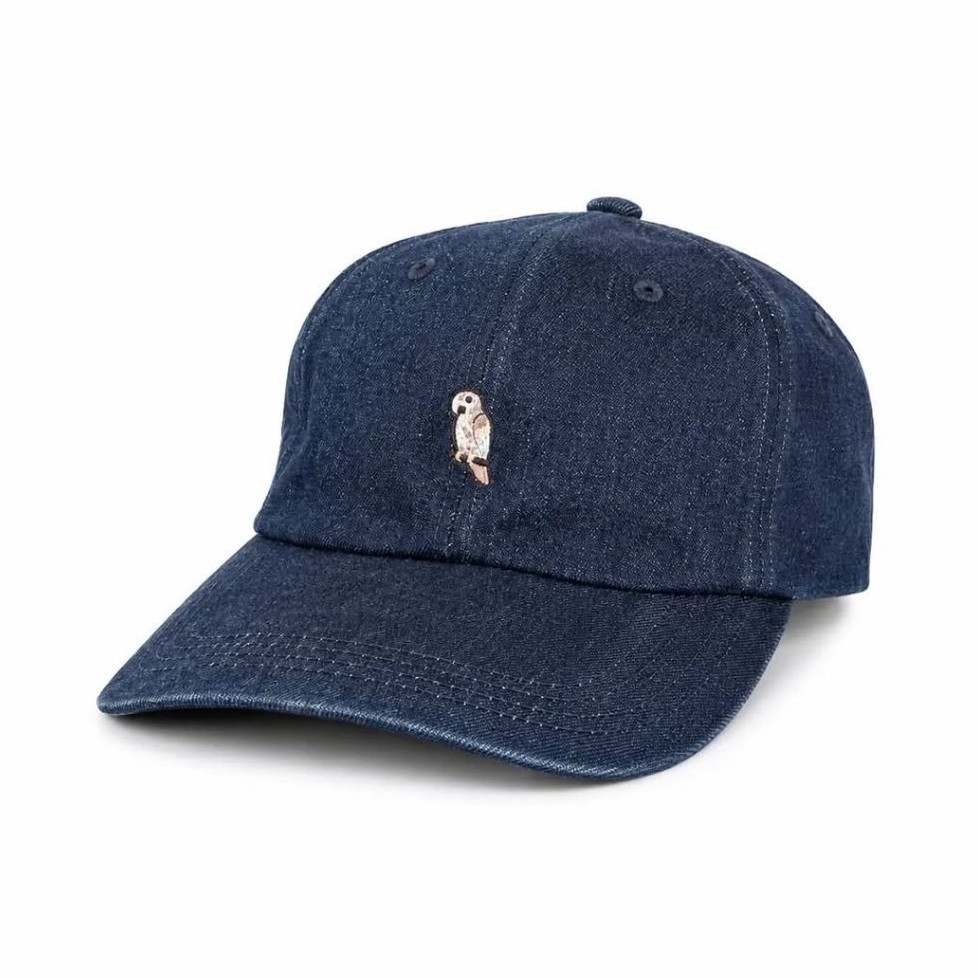 LIFUL MINIMAL GARMENT - Topi Simple Cap Denim Unisex