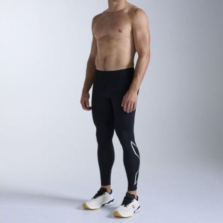 2XU Men's Core Compression Tights Legging Olahraga Untuk Pria