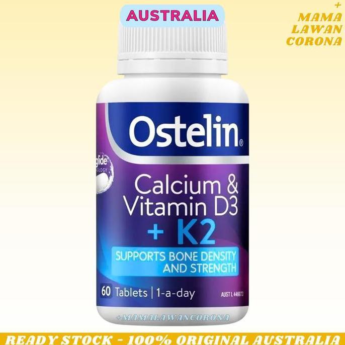 OSTELIN Calcium & Vitamin D3 130 300 Tablets 1000iu Cal DK2 60 Tablet