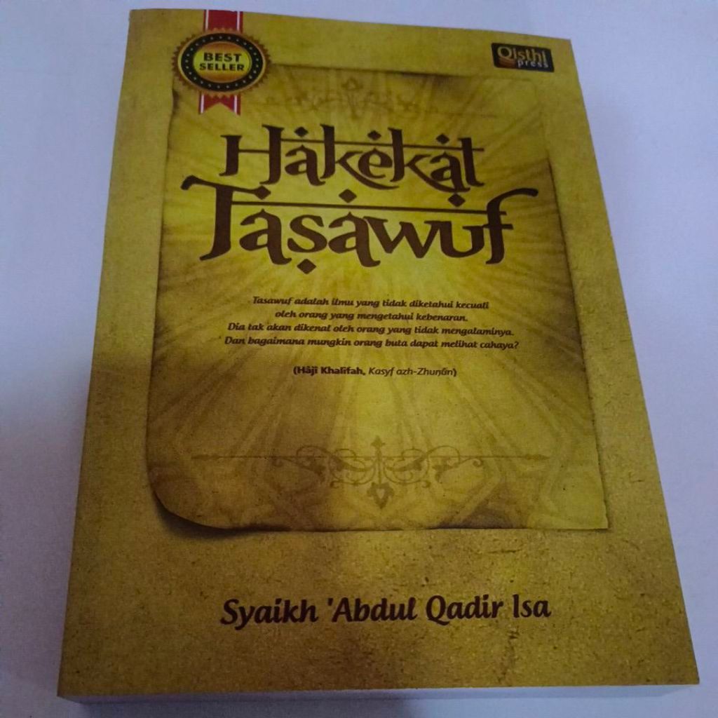 Buku Hakekat Tasawuf Syaikh Abdul Qadir Isa