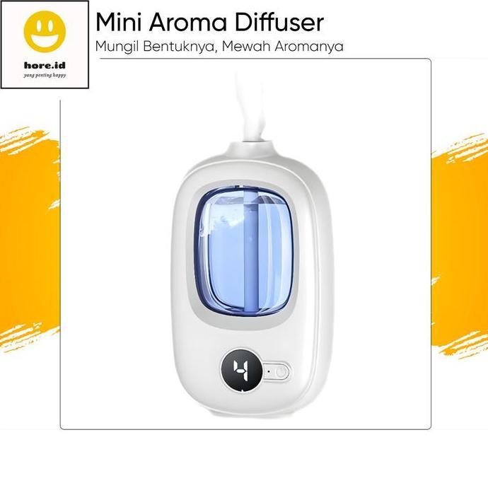 exvanti54 - solance mini aroma diffuser aromatherapy scenting machine pengharum ruangan otomatis