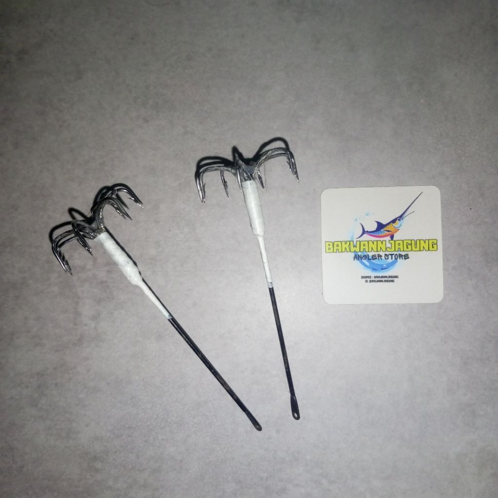 kail cumi garong, kail untuk mancing cumi
