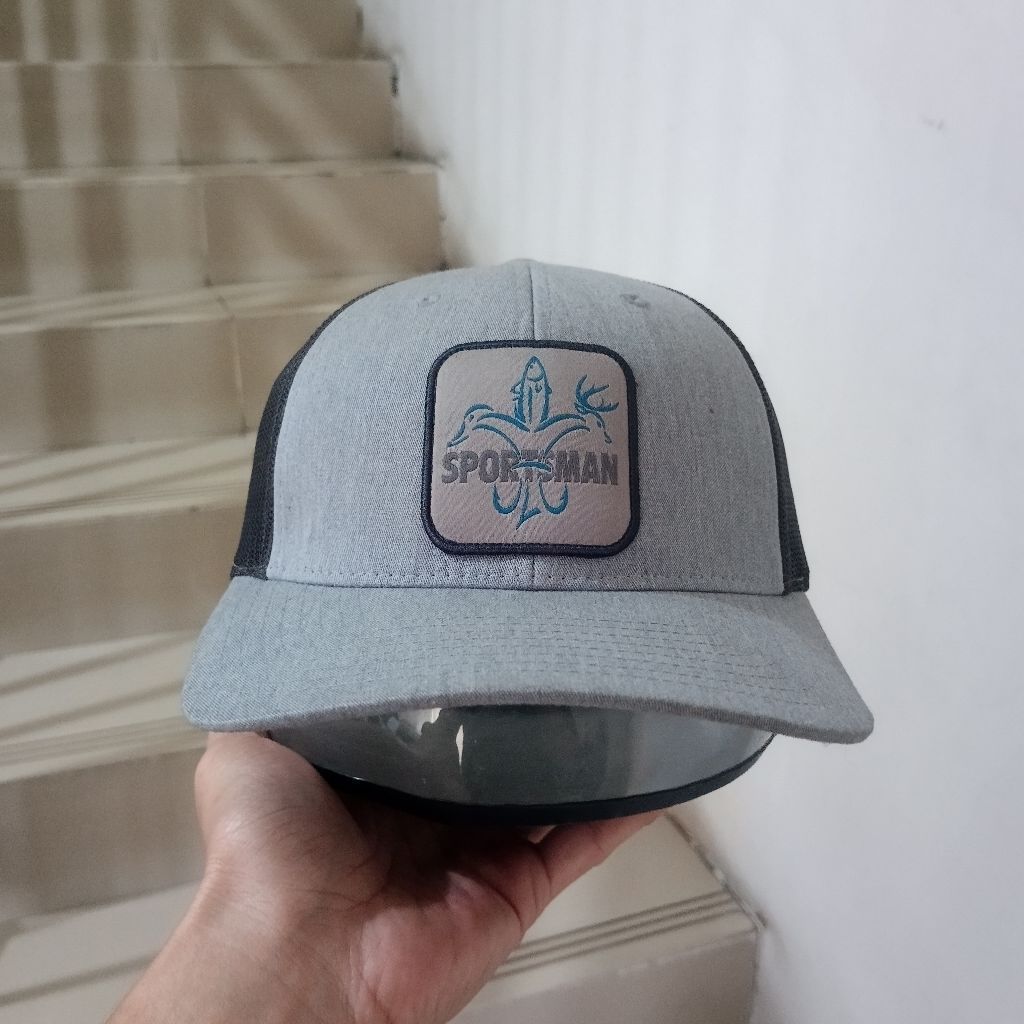 TOPI TRUCKER LOGO IKAN. TOPI FISHING SPORTMAN