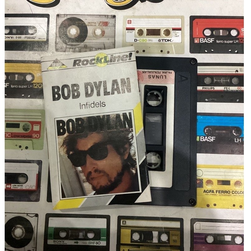 kaset pita bob dylan album infidels