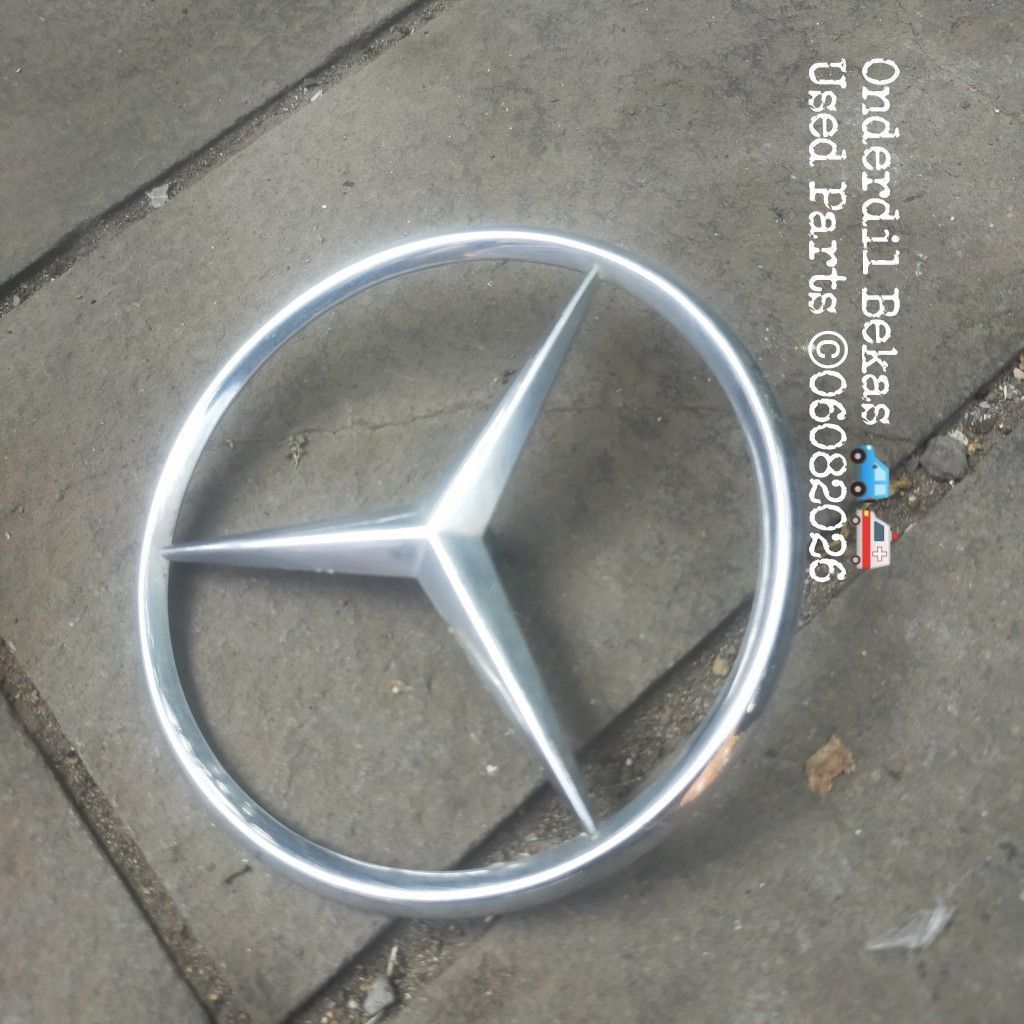 logo emblem bagasi Mercedes Benz Tiger w123