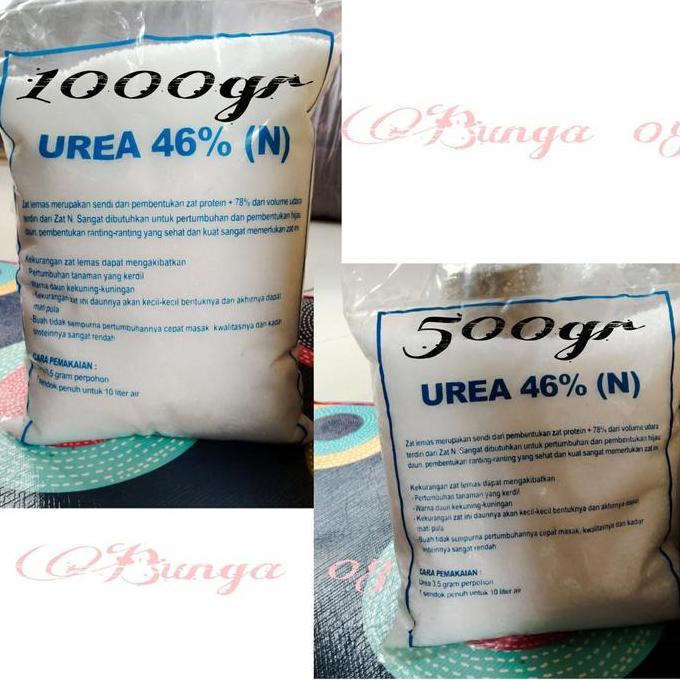 Promo Pupuk UREA 46%(N) / Kemasan 1.000gr / 500gr Diskon
