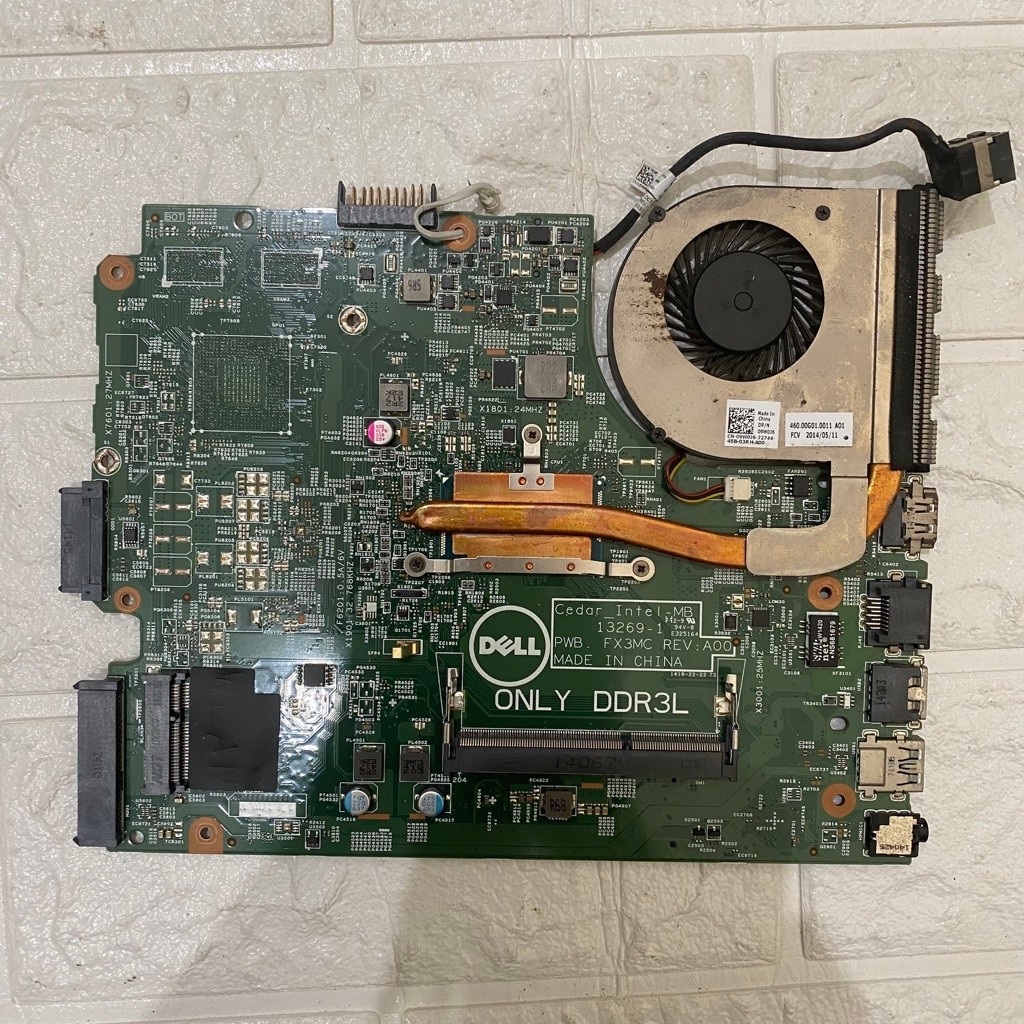 Mainboard  Laptop  Dell 3442 celeron