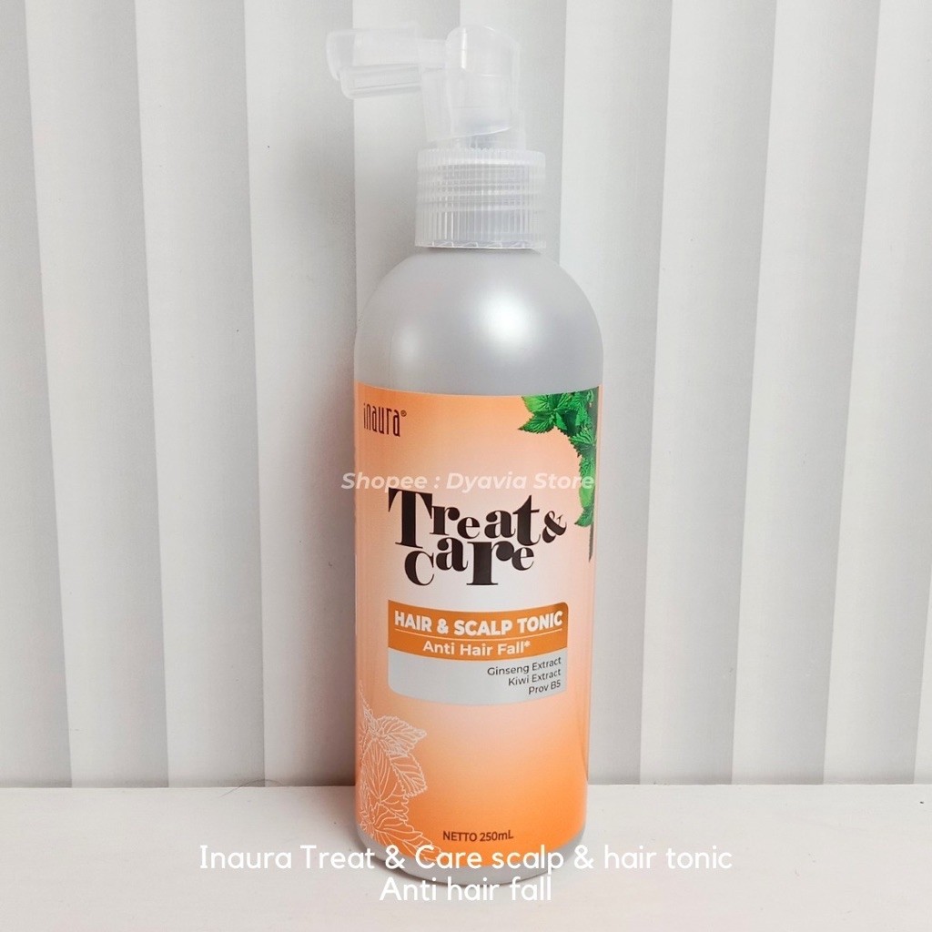 [PRELOVED] Inaura Treat & Care scalp & hair tonic Anti hair fall