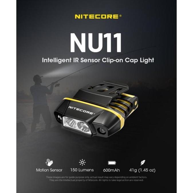NEW NITECORE Senter Kepala LED Headlamp - NU11
