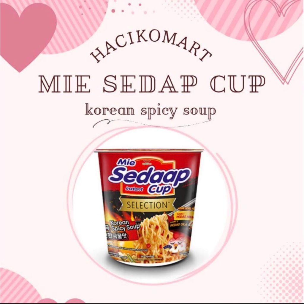 mie sedap cup Korean Spicy chicken 81 g
