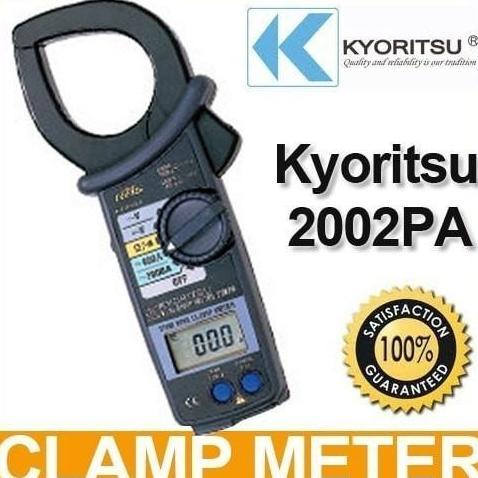TERBARU - KYORITSU 2002PA TANG AMPERE DIGITAL / CLAMP METER 2002 PA ORI