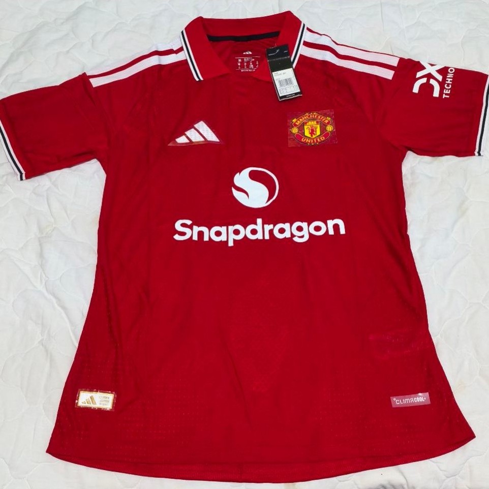 Jersey Manchester United Home 2026 Player Issue Slim Fit Grade Ori Premium Size M L XL