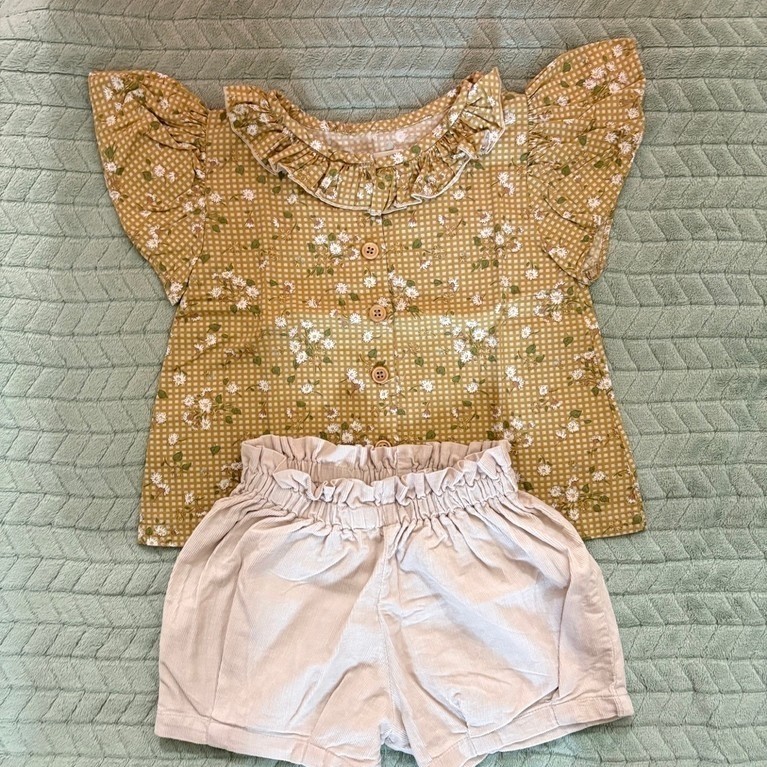 preloved NALURI kami set size 1-2 thn