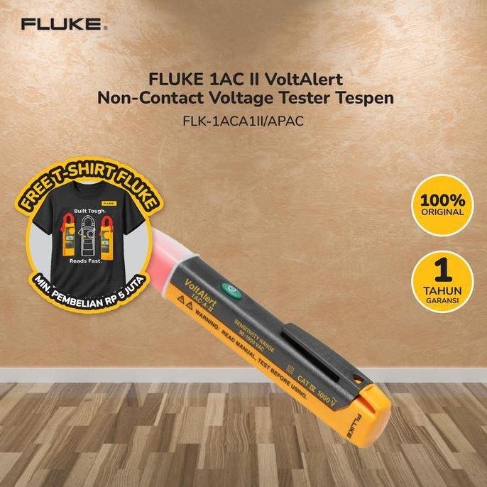 NEW FLUKE 1AC II VoltAlert Non-Contact Voltage Tester Tespen - FLUKE-1ACA1II/APAC