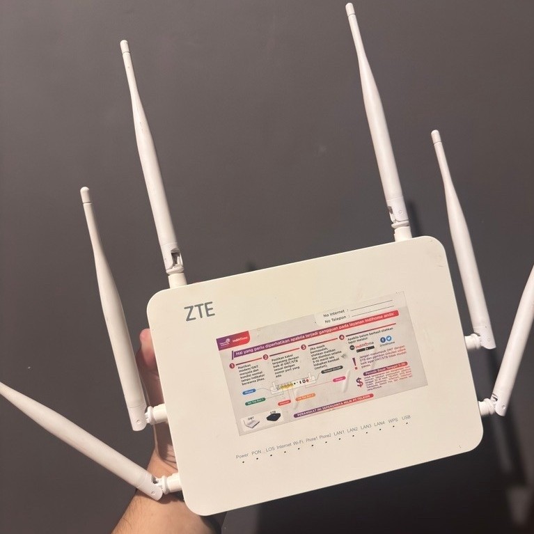 Router ONT ZTE F670 (6 antena)