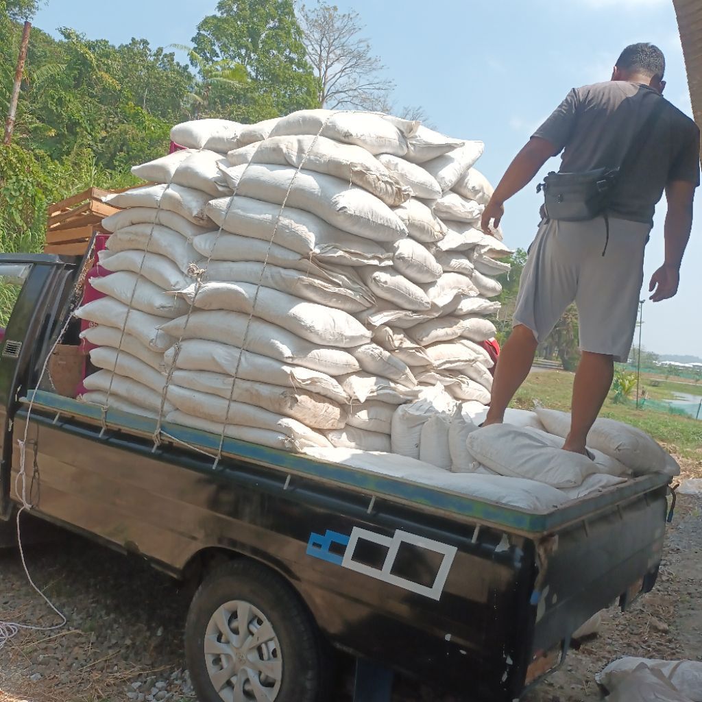 Kohe kambing giling fermentasi kemasan karung 25 kg