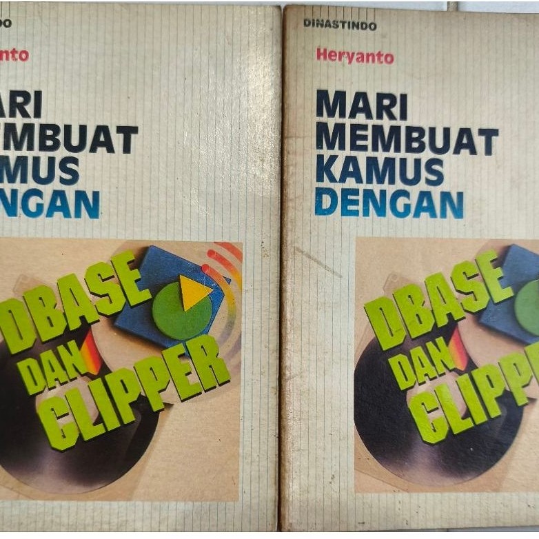 BUKU MARI MEMBUAT KAMUS DENGAN DBASE DAN CLIPPER BEKAS ORIGINAL