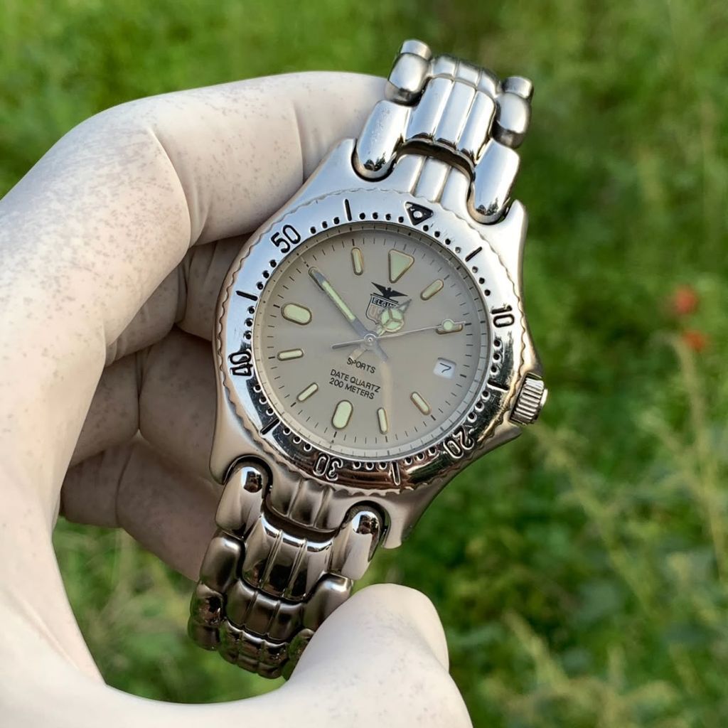 Jam Tangan Second ELGIN FK-376- A DIVER'S 200M