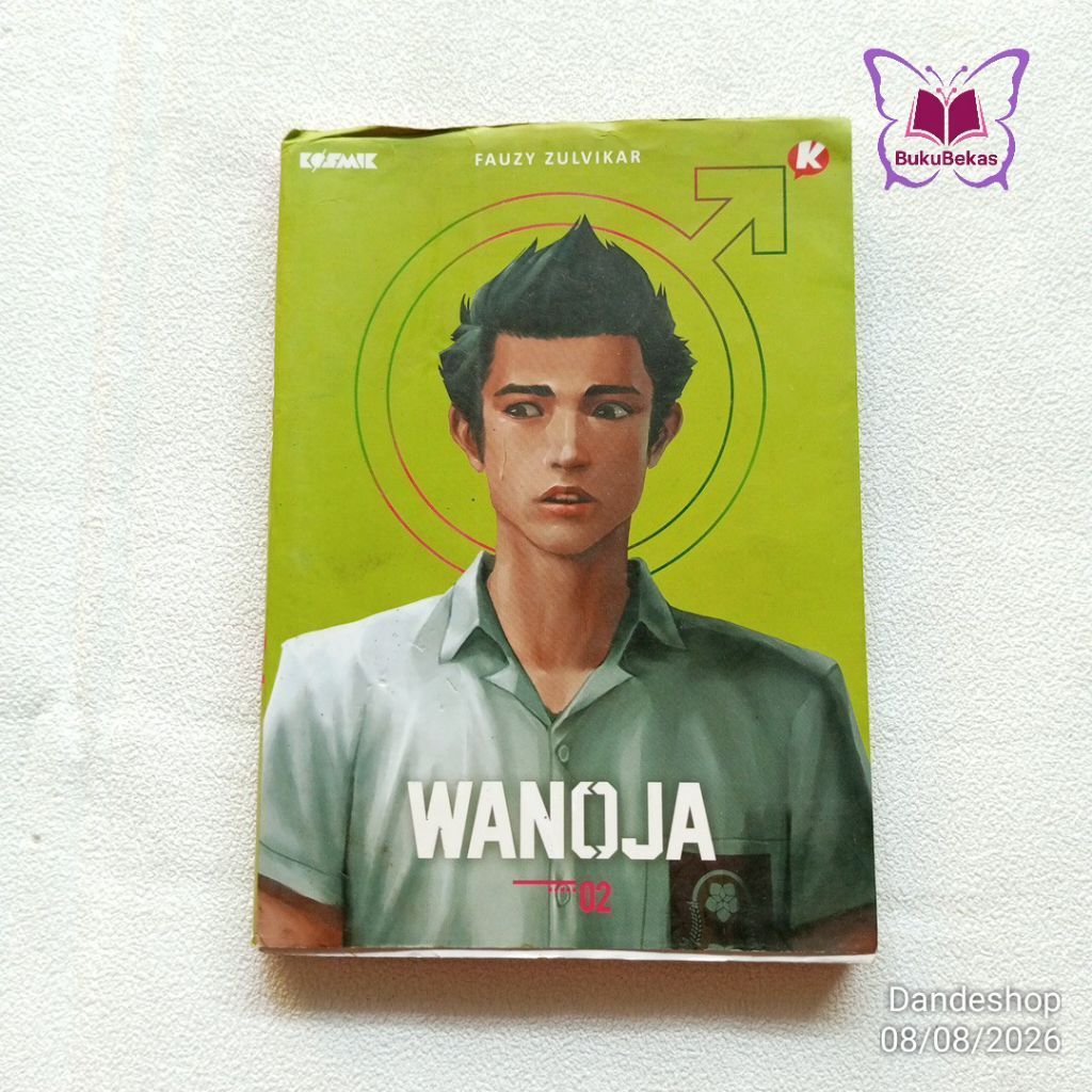 ​(bekas) WANOJA Vol. 2 _ oleh Fauzy Zulvikar penerbit Koloni m&c Gramedia Indonesia Komik Romansa Ma