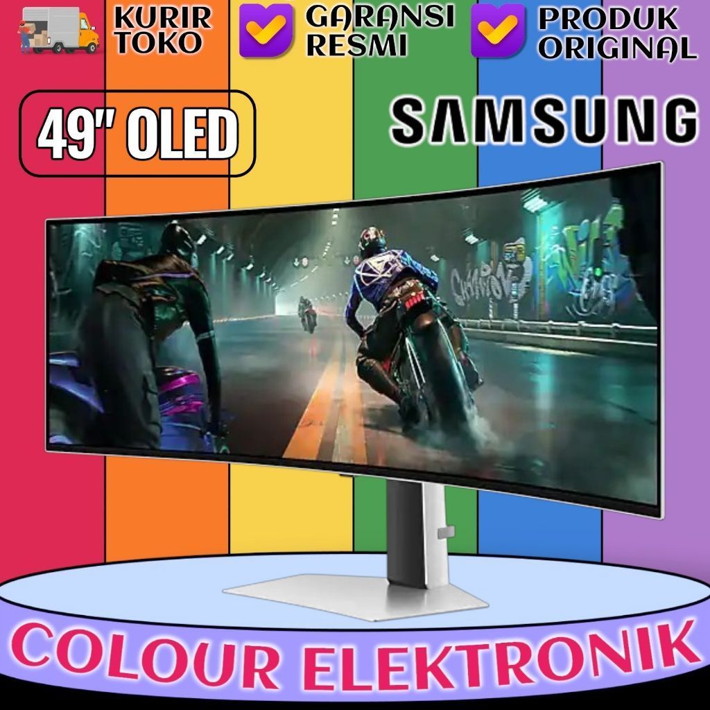 SAMSUNG LS49DG910SEXXD 49" Odyssey OLED G9 G91SD | MONITOR GAMING 49 inch 49" Odyssey OLED