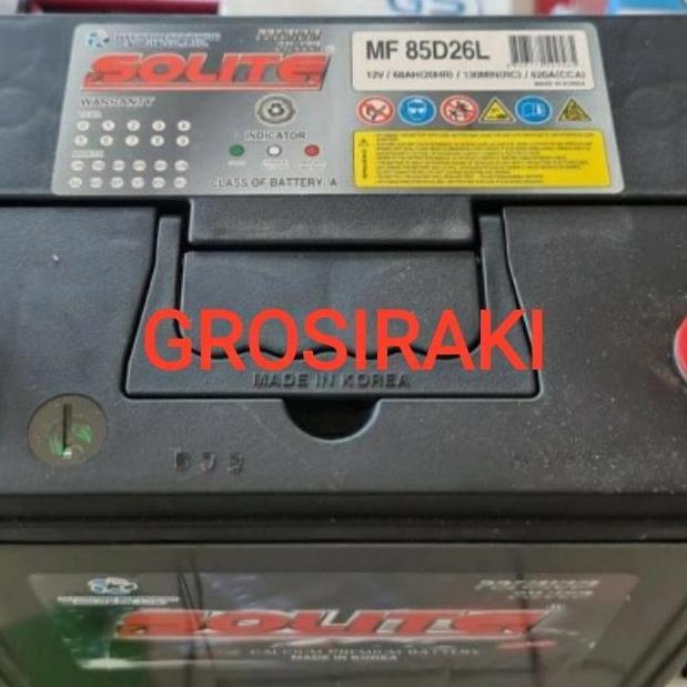 85D26L 80D26L 95D26L SOLITE MF AKI SILVER CALSIUM BATTERY