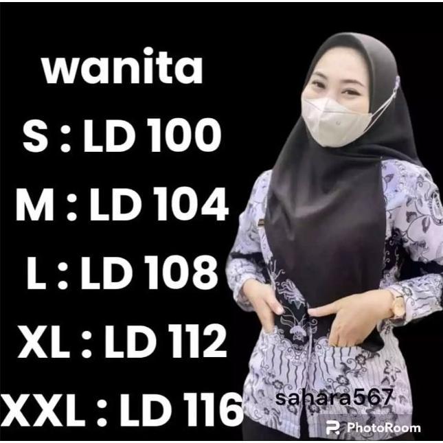 BEST SELLER BAJU PGRI WANITA DAN PRIA TERBARU 2025 LAPIS FURING