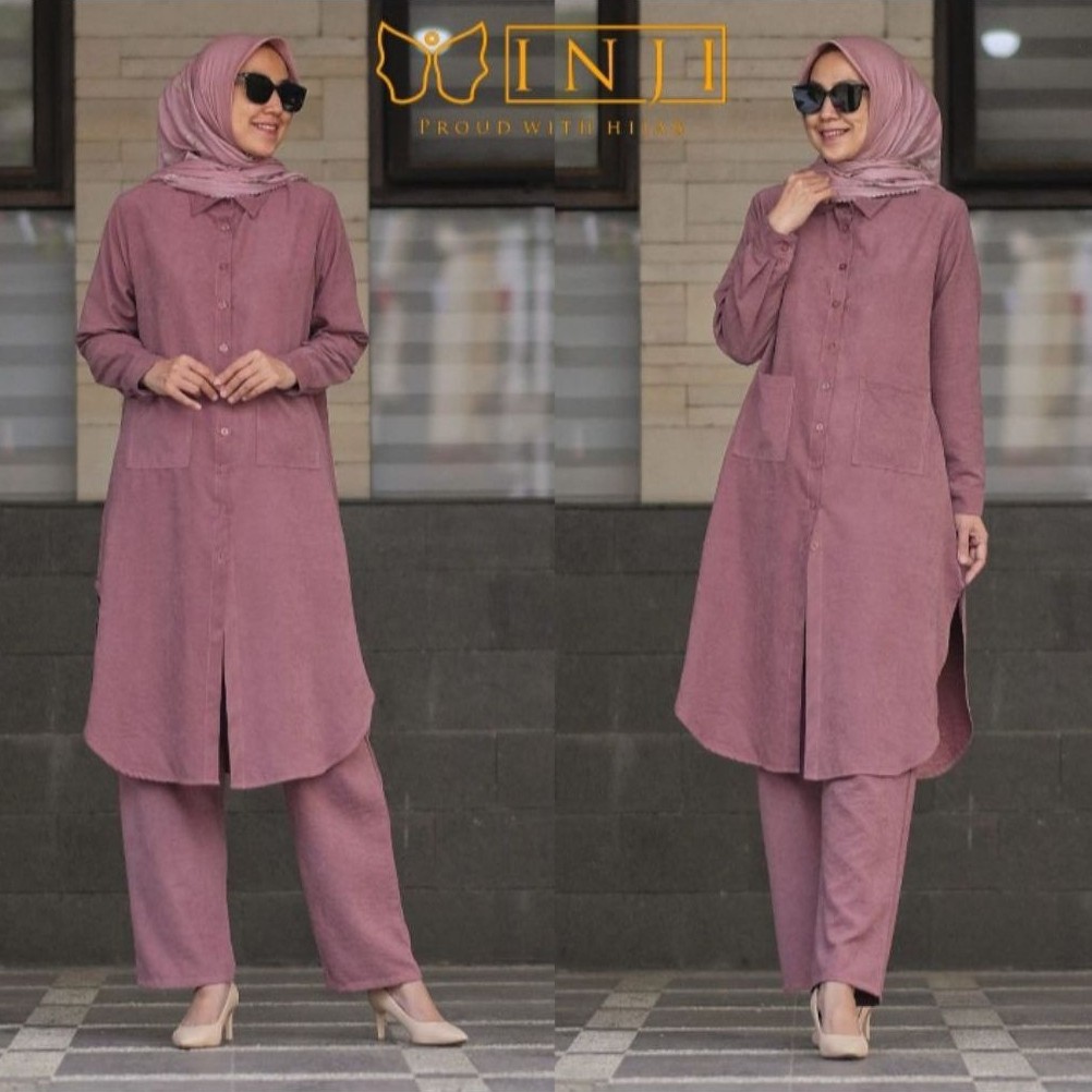 LEYCA SET TUNIK ORIGINAL BY INJI