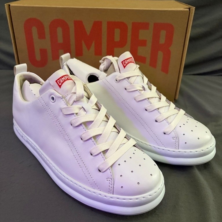 sepatu sneakers pria Camper Runner four White original with box