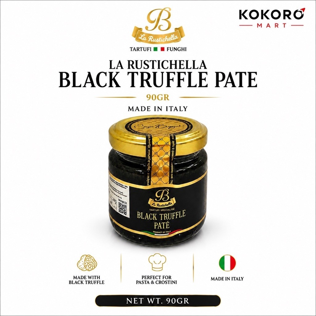 La Rustichella Black Truffle Pate / Paste 90Gr