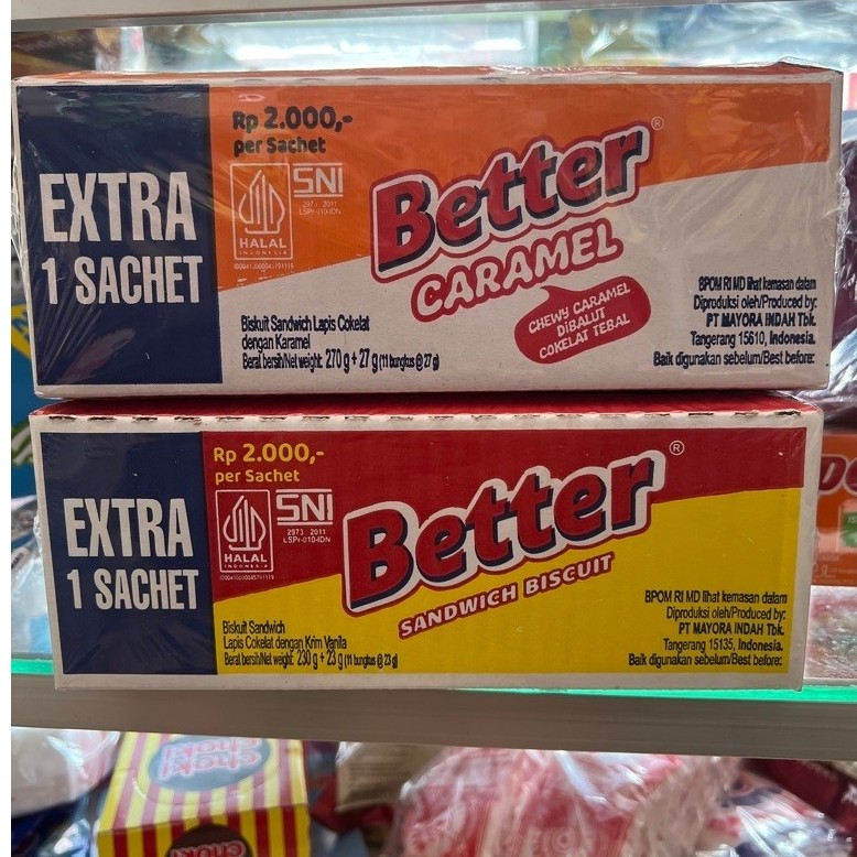 Snack Biskuit Sandwich Better Box