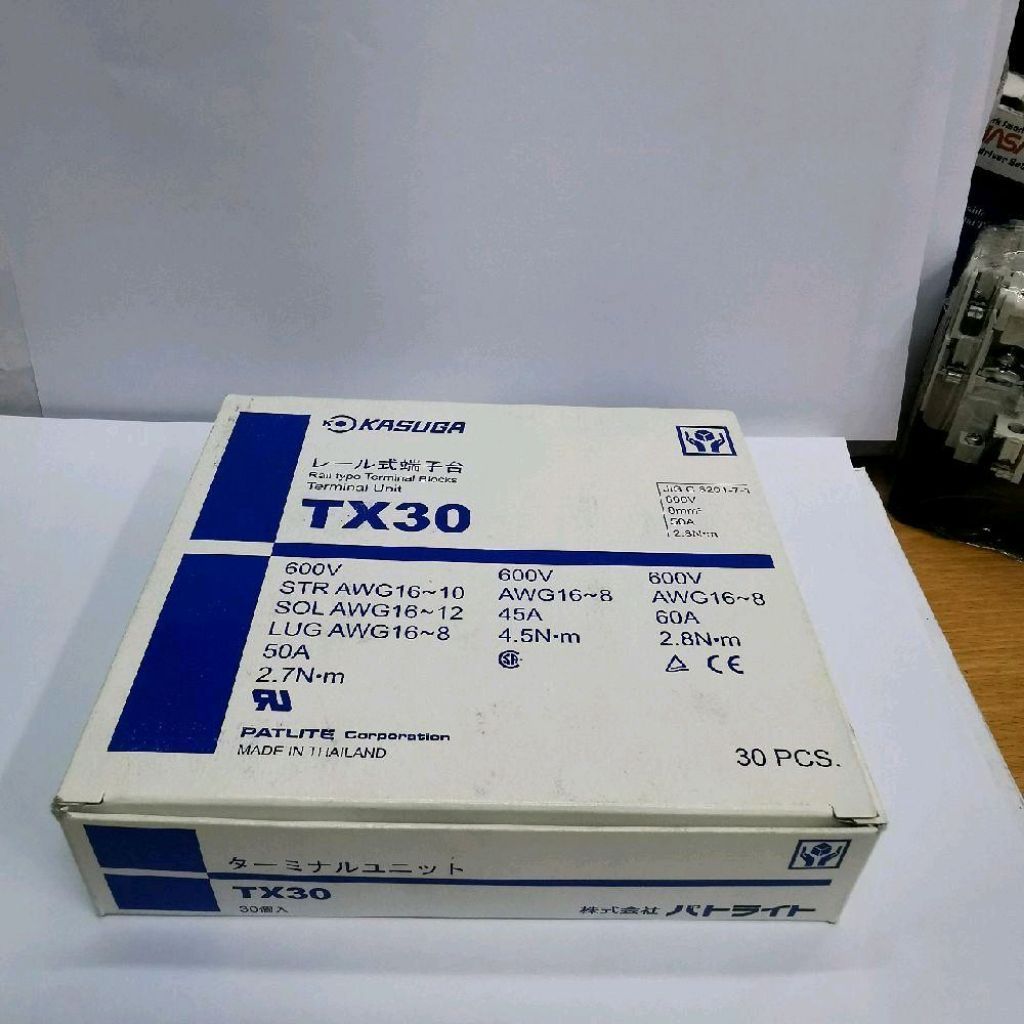 Kasuga terminal block TX30,